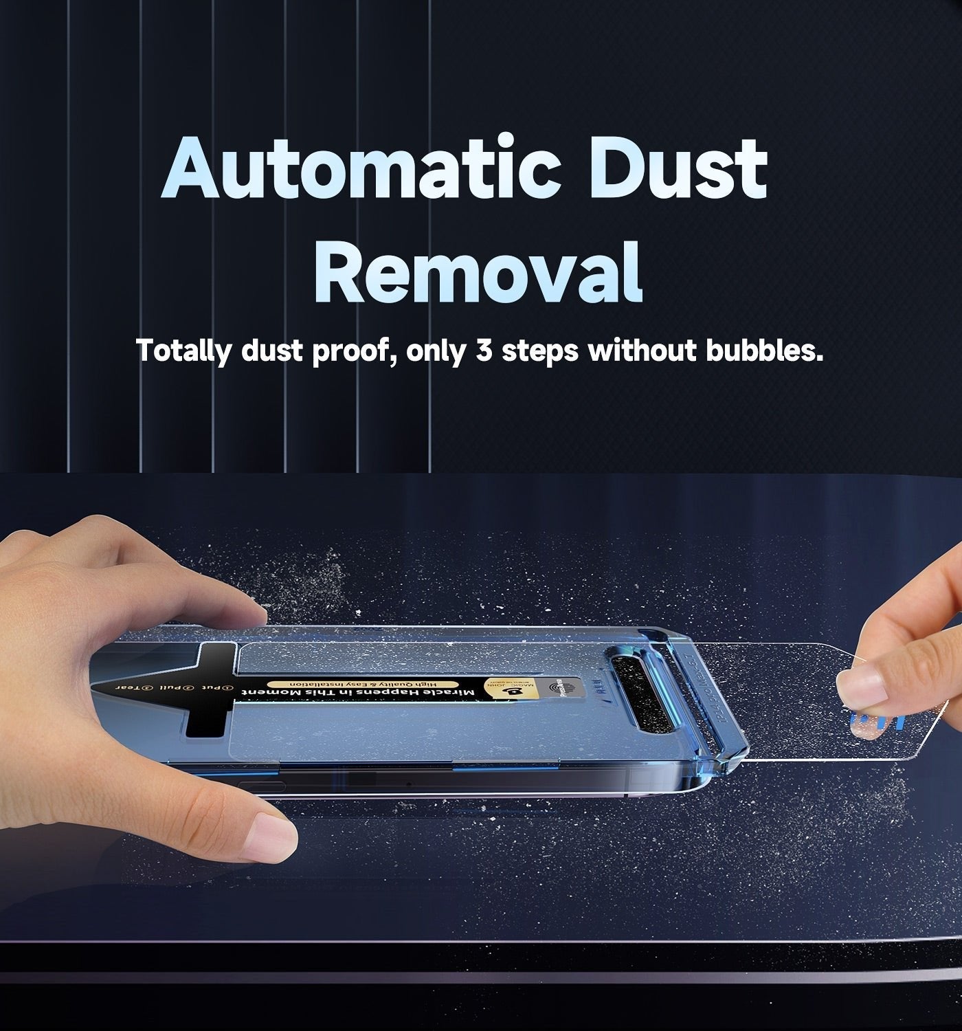 🎁Hot Sale 49% OFF⏳Invisible Artifact Screen Protector -Dust Free Without Bubbles