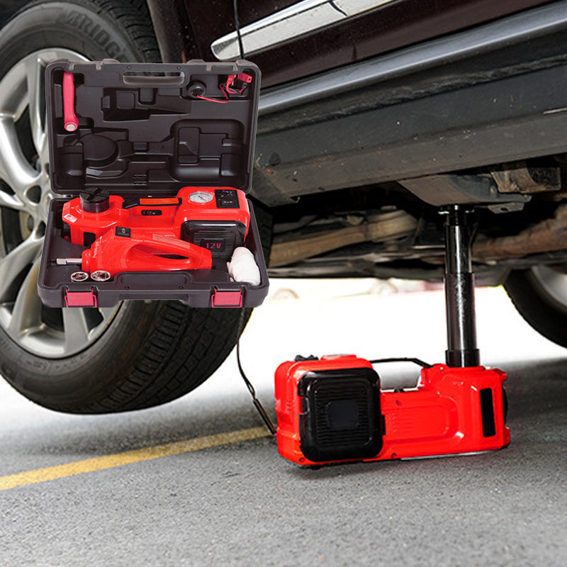 ⏳🔥LIMITED-TIME 50% OFF! ⏰12V Electric Hydraulic Jack Kit for Cars