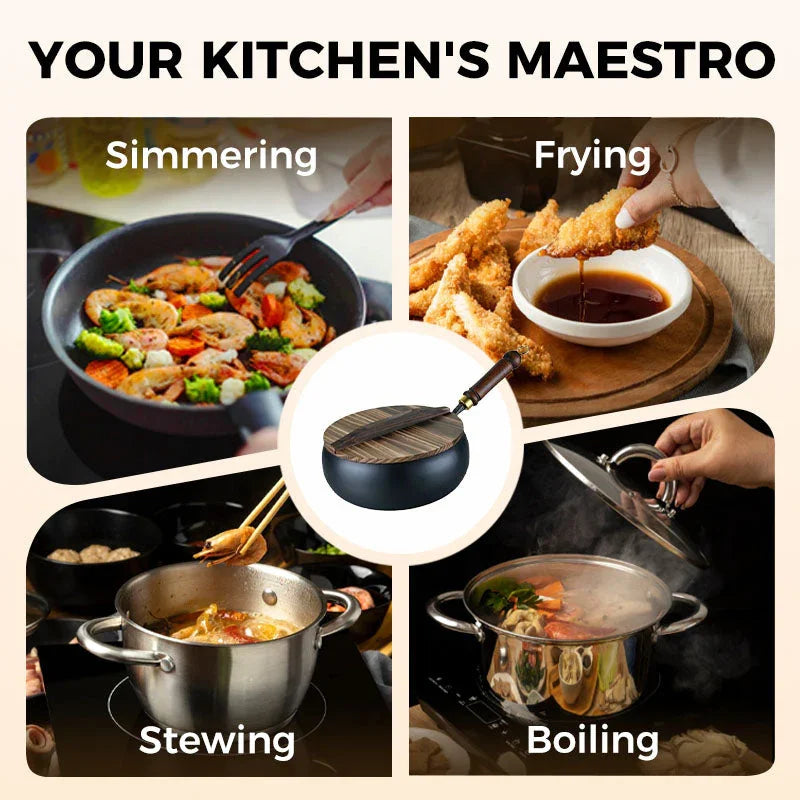 Professional-Grade Uncoated Iron Pot – 50% OFF Today! ⏳