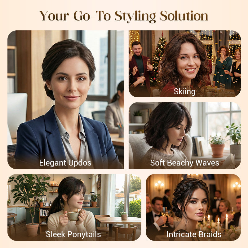 🥳2026 HOT SALE💞50K+ SOLD!✨Partial Bangs Hair Piece