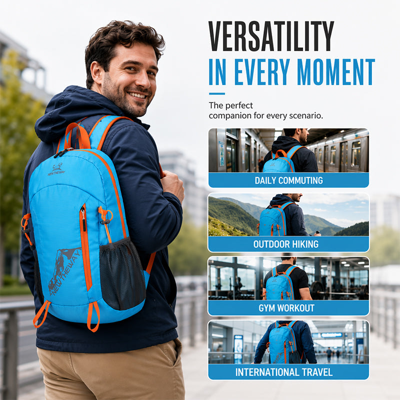 🏆 Last Day Special Price ! 🎒Foldable Waterproof Camping Backpack