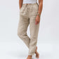 🌸New arrival 40% OFF!🏖️Women's Elastic Waist Cotton Linen Casual Pants