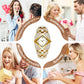 Gold diamond watch surrounded by couples celebrating anniversaries, birthdays, and milestones, featured on clarioy.