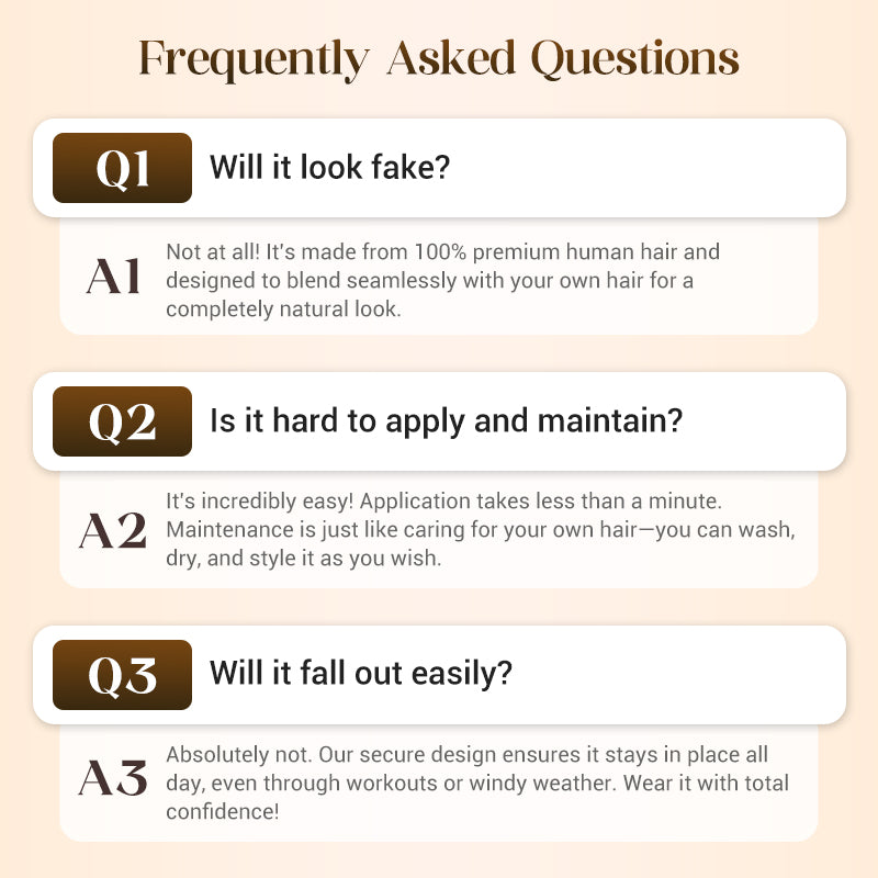 🥳2026 HOT SALE💞50K+ SOLD!✨Partial Bangs Hair Piece