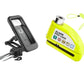 🔒 Motorcycle/Bicycle Disc Brake Lock with Alarm | Instant security, effective deterrent 🚨