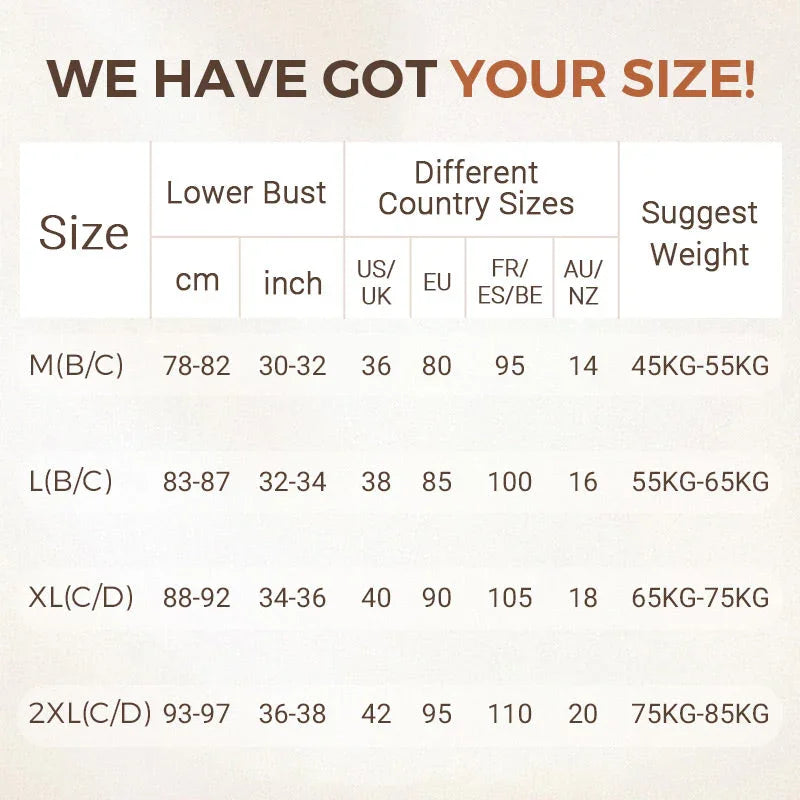 Body shaping, breast enhancement, lifting, anti-sagging, wire-free push-up bra