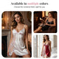 🥳2026 HOT SALE🥳💞50K+ SOLD!💥👗🎀 50% OFF! Model Special Offer-Lace Erotic Lingerie Camisole Nightgown with Bow