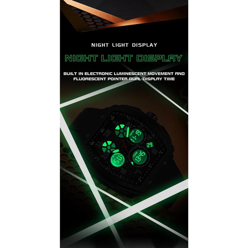 ⏰🔥LIMITED TIME 50% OFF! ⌚ Men’s Sporty Luminous Digital Automatic Watch – Stylish, Durable & Night-Visible 🚛✨