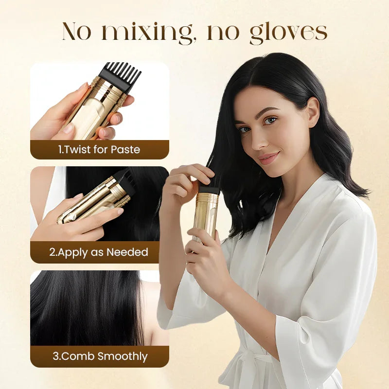 🔥Flash Sale💖2-in-1 Convenient Hair Dye Comb For Gray Hair