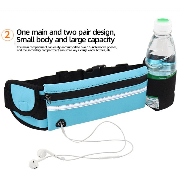 👟Running Sports Jogging Portable Outdoor Phone Holder Waterproof Belt Bag - clarioy