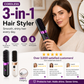 🥳2026 HOT SALE🥳💞50K+ SOLD!💇‍♀️🛡️ 50% OFF! 3‑in‑1 Cordless Hair Straightening Brush – Straighten, curl & detangle with 4 heat settings. Wider teeth prevent burns – safe for daily styling! ✨🌿