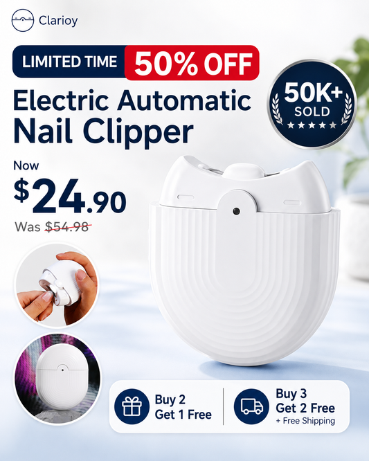 ⏰🔥LIMITED TIME 50% OFF!🔥50K+ SOLD! Electric Automatic Nail Clipper