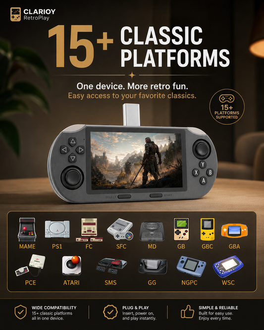 🔥Final Day Promotion-SF3000 Portable Handheld HD Gaming Console Set