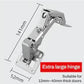 🔥Christmas sale is ending soon🔥Easy installation of bridge-shaped door hinges -Cabinet hinges - clarioy