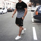 💥 50% OFF FLASH SALE! Men‘s Gradient 2-Piece Set – T-Shirt & Shorts, Breathable & Relaxed Fit 🌈💨 【Limited Time】