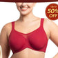 ⏰LAST DAY 64% OFF 💐Women's Elegant Sheer Full Coverage Plus Size Bra, Breathable Mesh Large Size Lingerie, Support Comfort Everyday Bra
