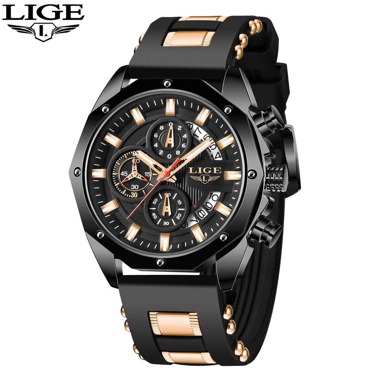 ⏳Time-Limited Special⏰Men's Outdoor Waterproof Sport Quartz Watch – Chronograph function, durable & water-resistant – Perfect for sports, travel & daily wear 🏃‍♂️