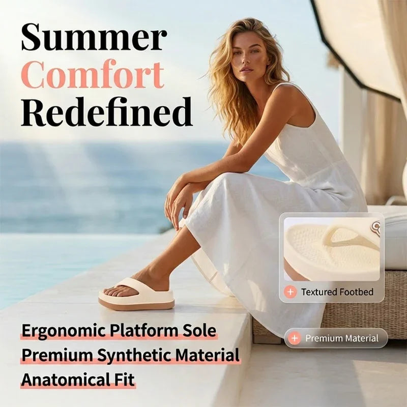 Women's Cloud Cushion Platform Sandals