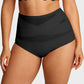 🌸 Last day – Buy 1, get 2 packs ✨ Plus-size high-waisted tummy-shaping crisscross briefs