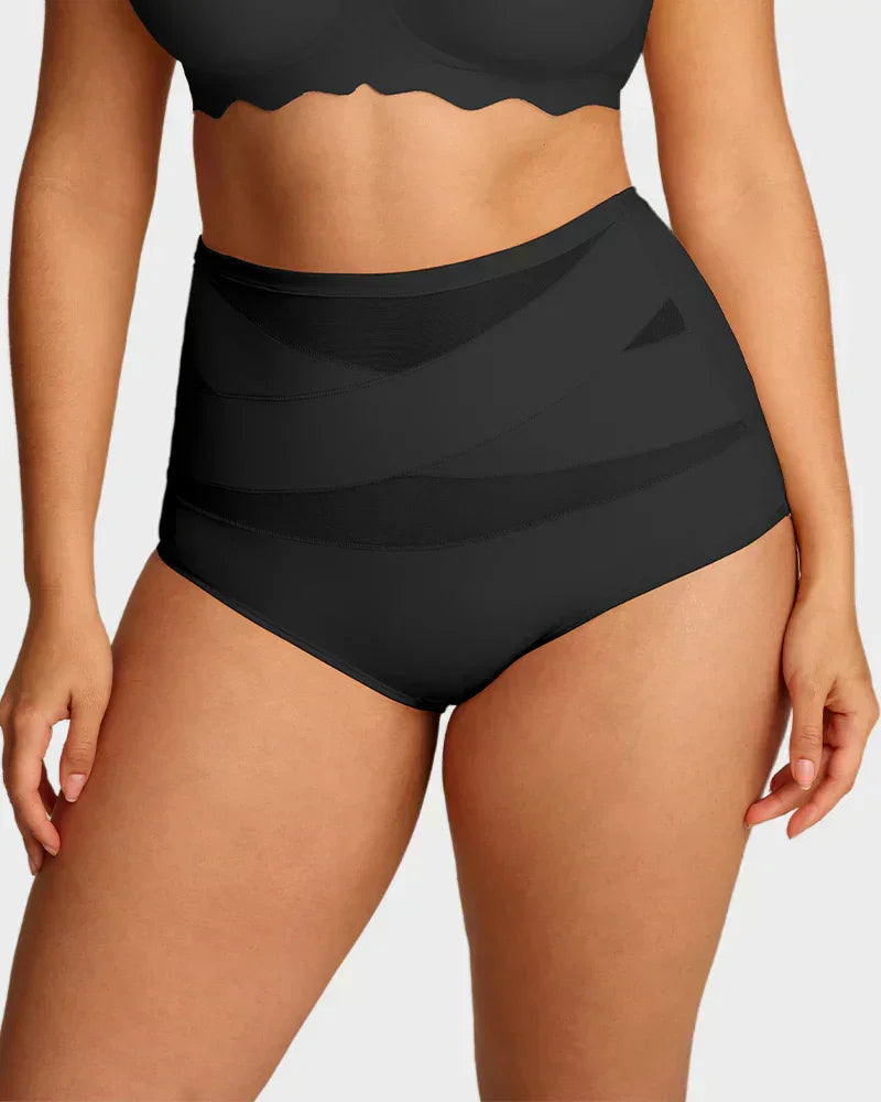 🌸 Last day – Buy 1, get 2 packs ✨ Plus-size high-waisted tummy-shaping crisscross briefs