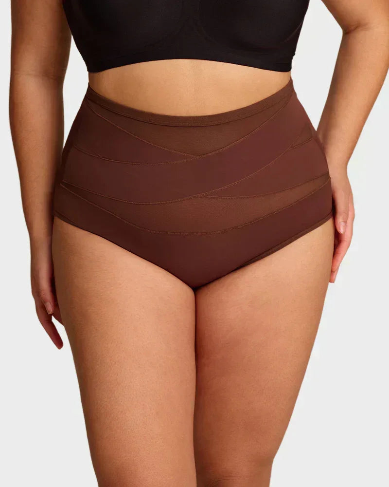 🌸 Last day – Buy 1, get 2 packs ✨ Plus-size high-waisted tummy-shaping crisscross briefs