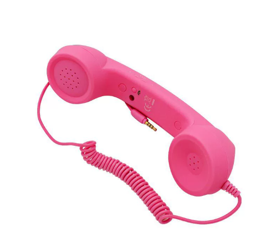 🤣 50% OFF! ✨ Retro Vintage Telephone Handset – Plug & Play Type-C Connection, HD Speaker & 1m Extension Cable – Up to 99% Less Radiation for Long Calls 📞