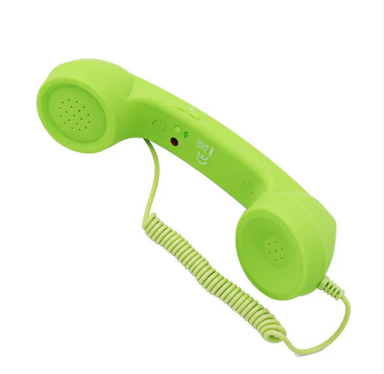 🤣 50% OFF! ✨ Retro Vintage Telephone Handset – Plug & Play Type-C Connection, HD Speaker & 1m Extension Cable – Up to 99% Less Radiation for Long Calls 📞
