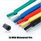 Colorful heat shrink tubing set with glue inside, waterproof auto tool home electronics clarioy