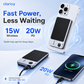 🔋 LIMITED-TIME 50% OFF! ✨ 3-in-1 Magnetic Portable Charger – Wireless, Built-in Stand, Slim 🍃