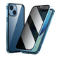 ✨ LAST DAY SALE 50% OFF ✨Magnetic iPhone case with privacy glass and metal frame