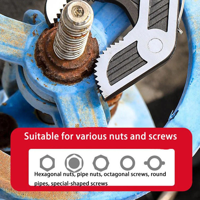 ⏳Time-Limited Special⏰Industrial Grade Multifunctional Self-locking Pipe Wrench Tool