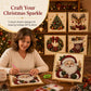🎄✨DIY Christmas Pearl Diamond Painting Kit – 5 festive designs, 3D raised beads & display frame included. A sparkling holiday masterpiece for your wall! 🖼️🎨