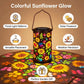 🔥SPECIAL OFFER 49% OFF-🌞Colorful solar-powered garden lantern with sunflower motif