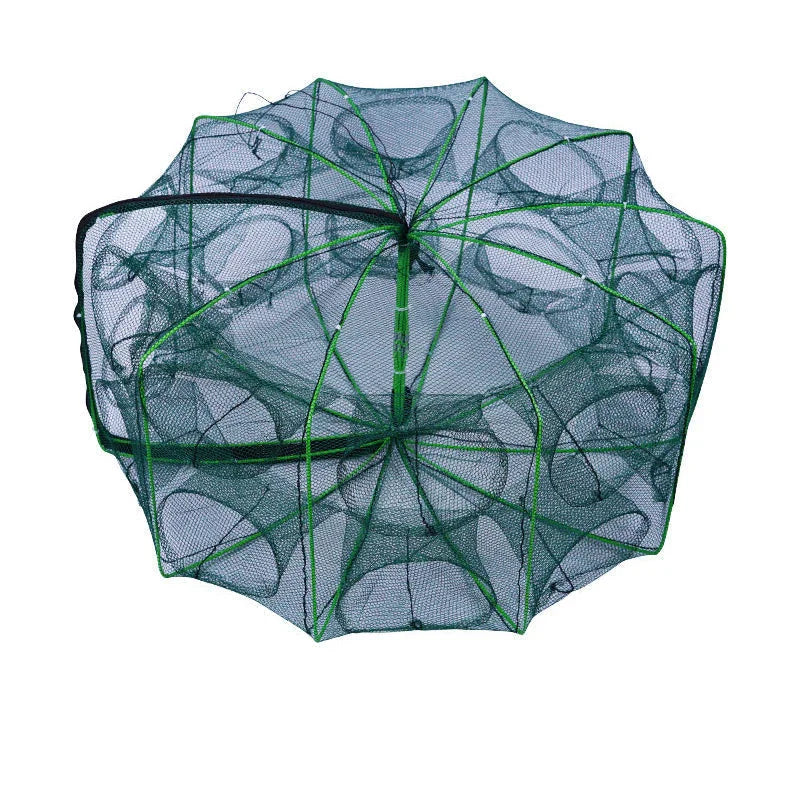🚨 50% OFF! 🚨 Automatic folding net for anglers – reinforced nylon fishing net, landing net with telescopic handle 🎣✨