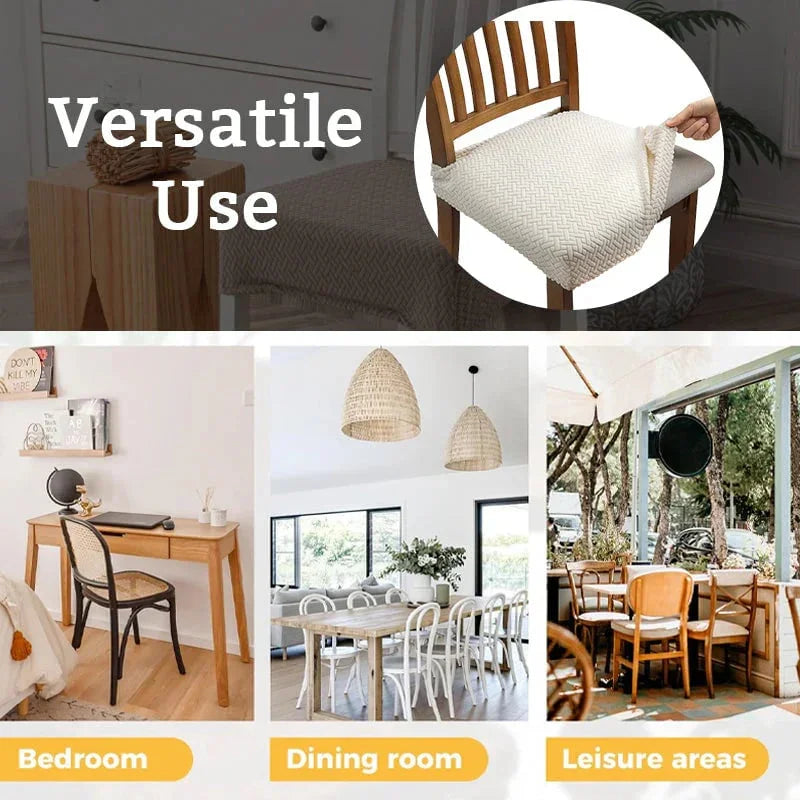 Versatile chair seat cover for bedroom, dining room, and leisure areas, premium homeware by clarioy