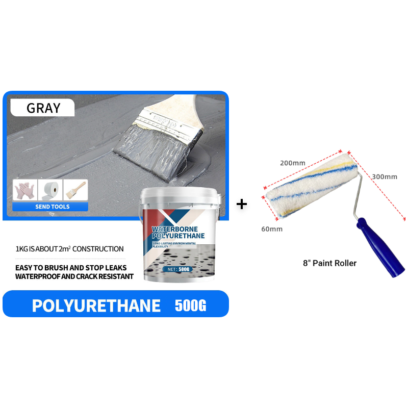 🥳2026 HOT SALE🥳💞50K+ SOLD!🏠💧 50% OFF! Anti‑Leakage Roof Sealant – Seals cracks instantly, flexible & weatherproof. Safe & odorless. 1kg. 🛡️✨