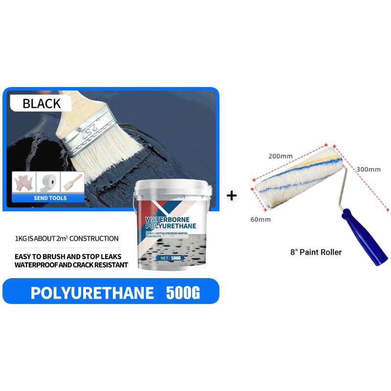 🥳2026 HOT SALE🥳💞50K+ SOLD!🏠💧 50% OFF! Anti‑Leakage Roof Sealant – Seals cracks instantly, flexible & weatherproof. Safe & odorless. 1kg. 🛡️✨