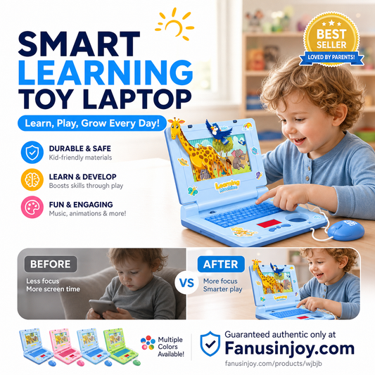🏆🖥️Limited Time 50% Off‼️👧Interactive Simulation Toy Laptop｜Kids Educational Pretend Play Learning Toy🖥️