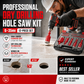 🔥Limited 50% Off！🏭Direct from Factory！👨‍🔧Craftsmen Approved！🛠️Professional Dry Drilling Hole Saw Kit (6-35mm)