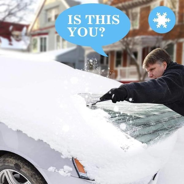 ❄️☀️ 50% OFF! Windshield Anti-Snow & Anti-Frost Cover with Mirror Protection – Ready-to-Drive in Any Weather!🔥