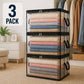 🎁 2026 Sale 50% OFF📦Large Heavy-Duty Thick Plastic Clear Storage Bag for Clothes, Moving & Storage
