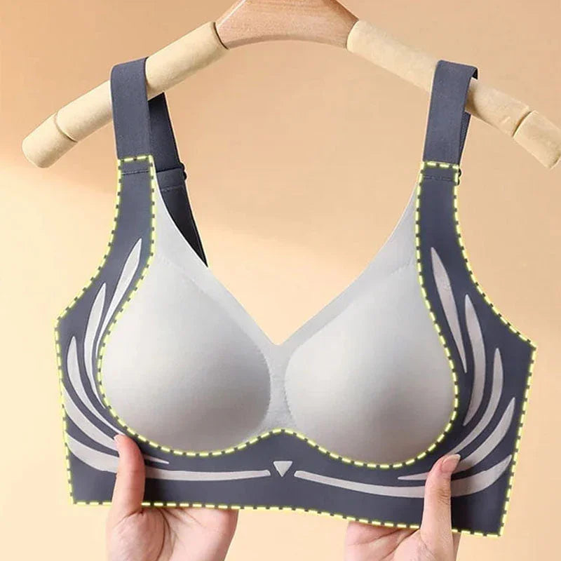 Body shaping, breast enhancement, lifting, anti-sagging, wire-free push-up bra