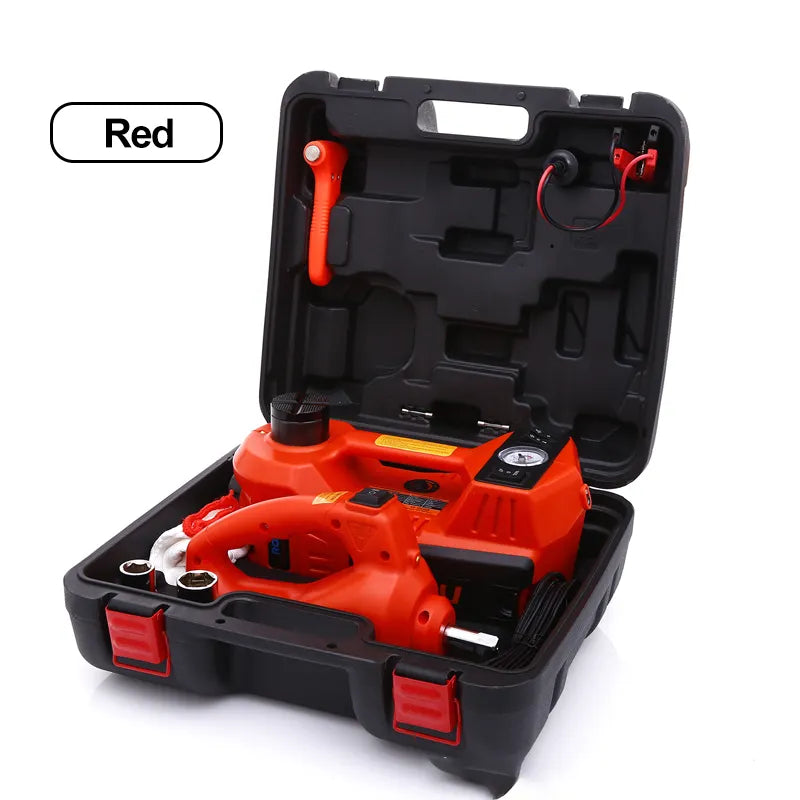 ⏳🔥LIMITED-TIME 50% OFF! ⏰12V Electric Hydraulic Jack Kit for Cars