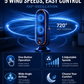 🥳2026 HOT SALE🥳💞50K+ SOLD!💨🌙 50% OFF! Portable Table Fan – 5 speeds, ultra‑quiet, gentle breeze. Perfect for bedroom or office. Stay cool without noise! 😴✨