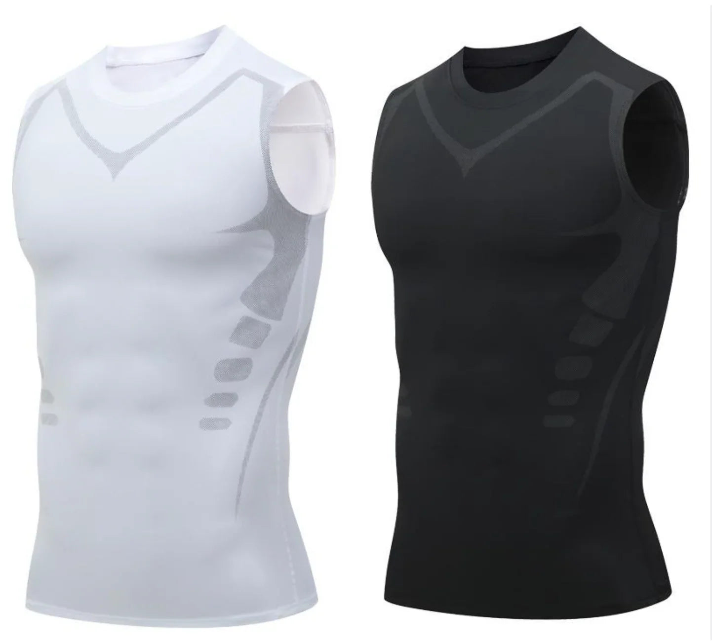 ⏰🔥LIMITED TIME 50% OFF!🔥50K+ SOLD! Ionic Shaping Vest – Cooling compression, smooths belly & love handles. Invisible under shirts. Feel confident again! 💪✨