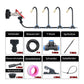 Clarioy water spray nozzle kit with hose, connectors, T-fittings, and accessories for home use