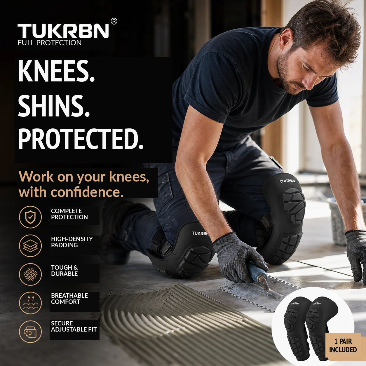 🦵 50% OFF NOW! 💪 Sport Shock-Resistant Knee Pads – Impact protection, breathable & secure fit – Perfect for sports, gym & outdoor activities 🏋️