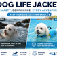 ⏳Time-Limited Special⏰High Buoyancy Dog Life Jacket — Superior Flotation Vest for Swimming & Boating