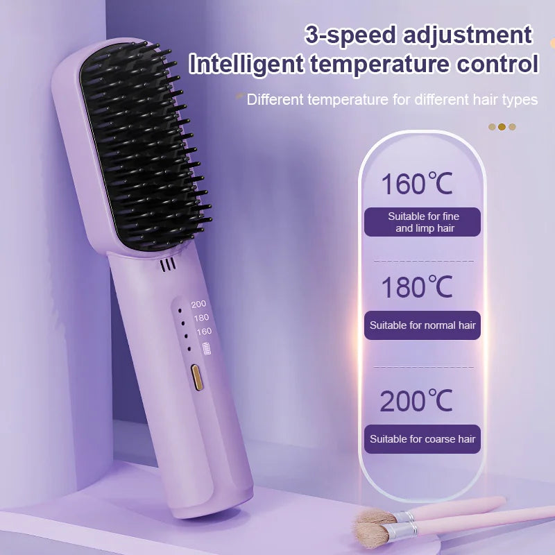 💥Limited time 49% off🔥Xigoot Portable Cordless Mini Hair Straightening Comb - clarioy