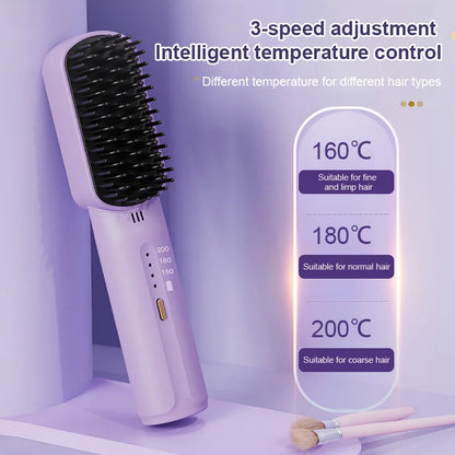 💥Limited time 49% off🔥Xigoot Portable Cordless Mini Hair Straightening Comb